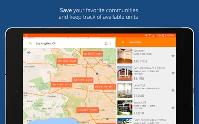 Apartment Search by RentCafe android App screenshot 1